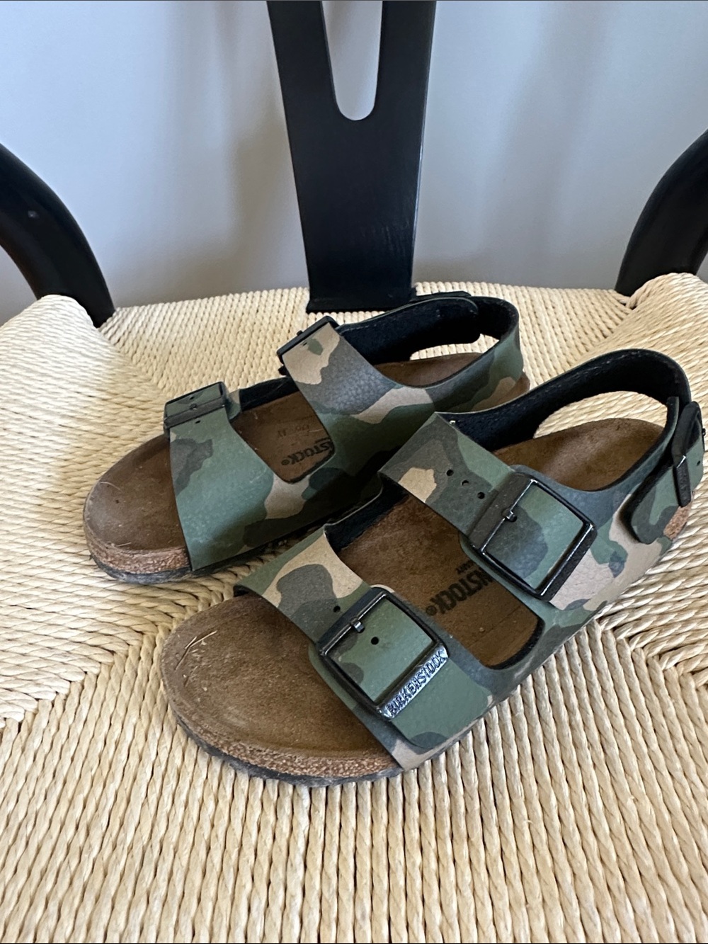 Kids Camo Birkenstock Sandal